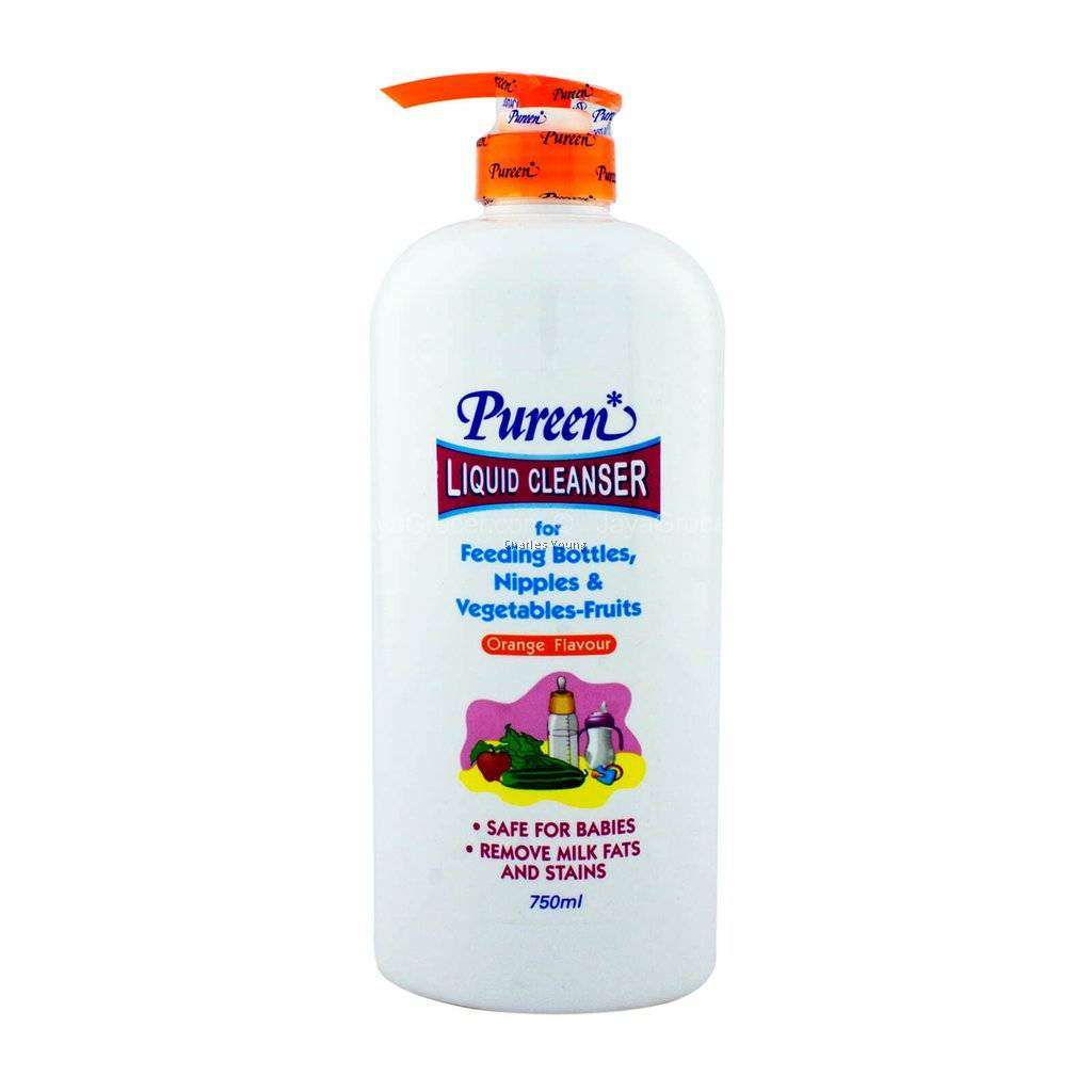 Pureen Liquid Cleanser for Feeding Bottles, Nipples ...