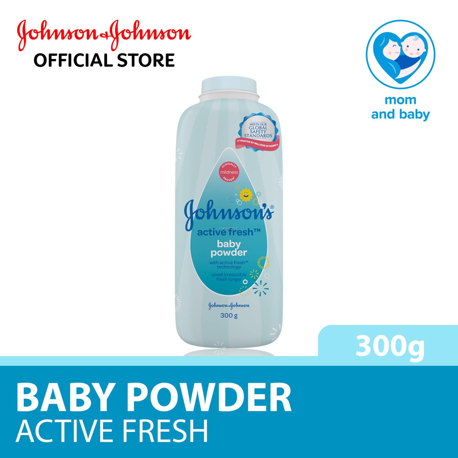 johnson's active fresh powder