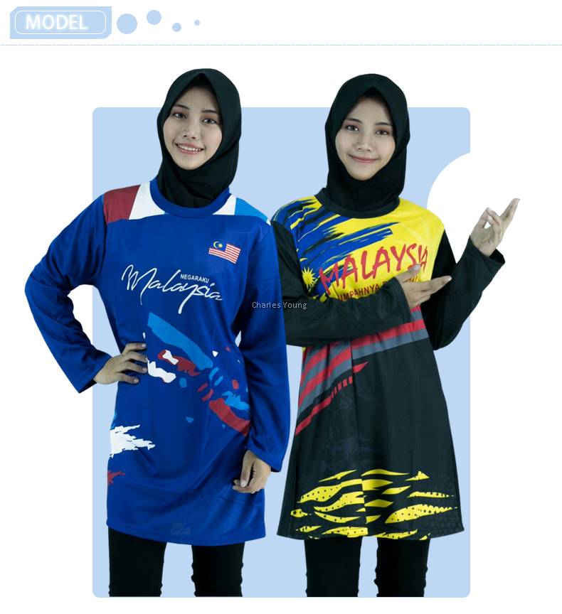 Cy Lz008 Plus Size Gym Shirt Woman Fitness Shirts Sportwear Baju Malaysia Muslimah Baju Sukan Muslimah