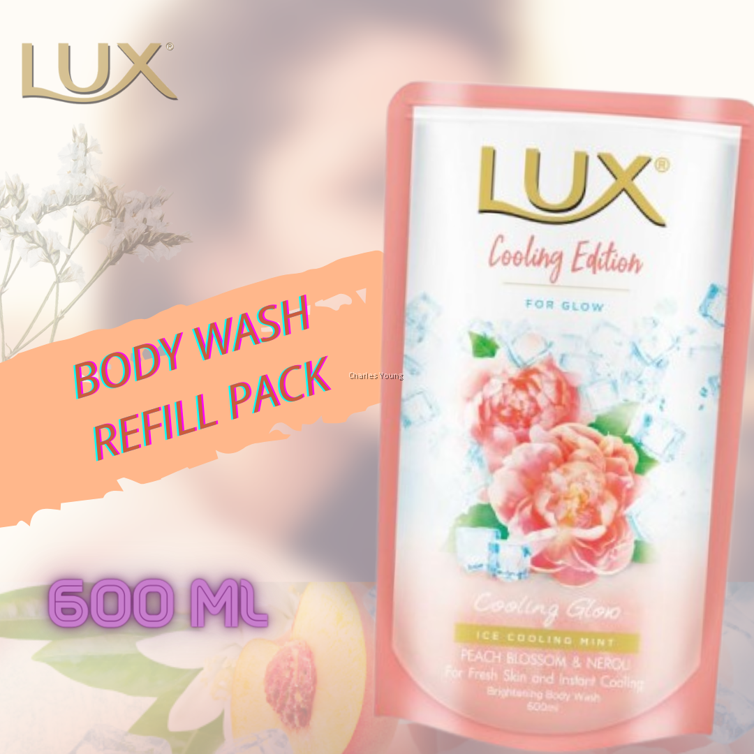 LUX Cooling Edition Cooling Glow Body Wash Refill (600ml)