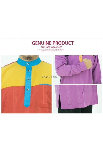 CY 586 KURTA BAJU MELAYU DEWASA MUSLIM MAN LELAKI XL XXL 3XL