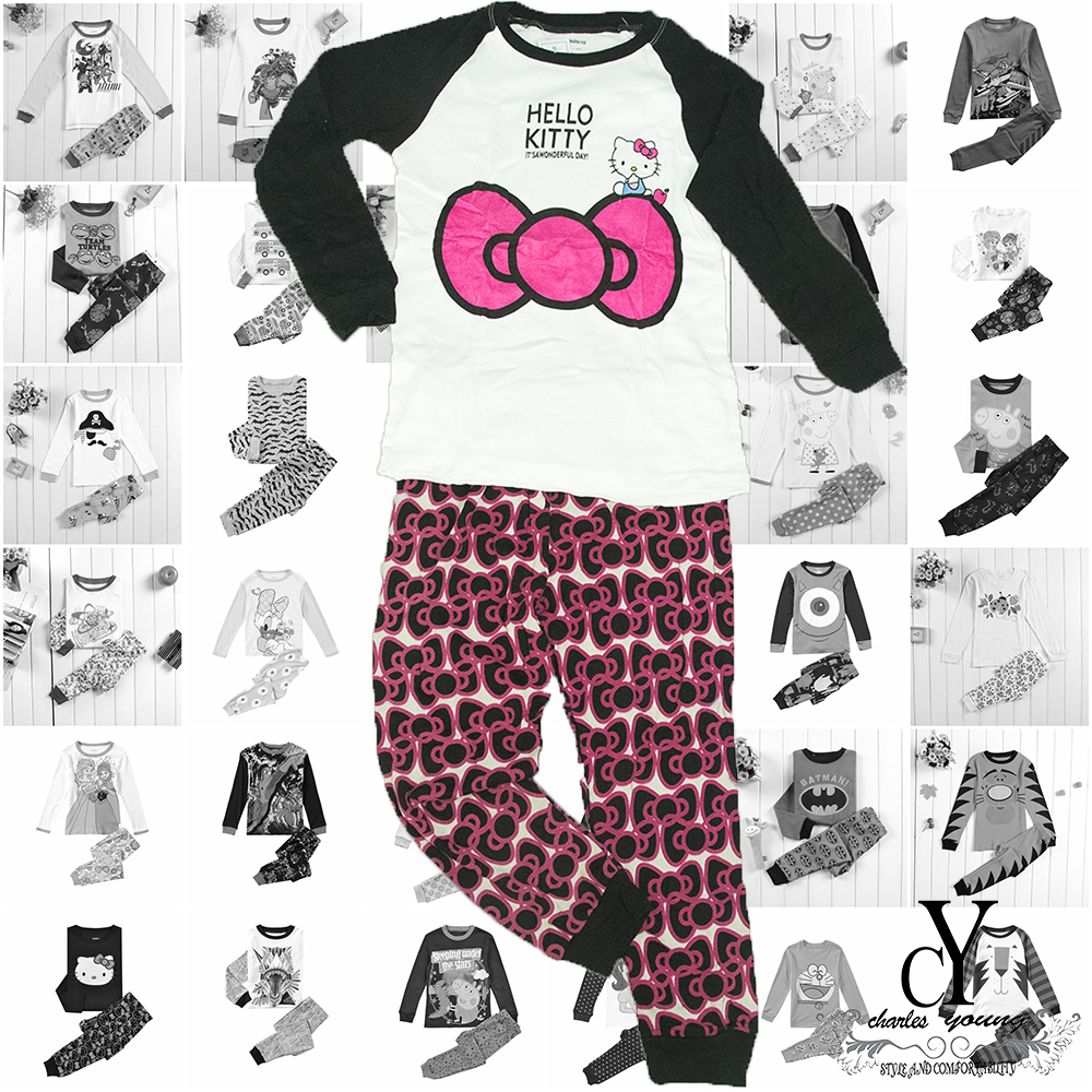 Cy Pa0014 144105 Pyjamas Sleepwear Baju Tidur Disney Hello Kitty