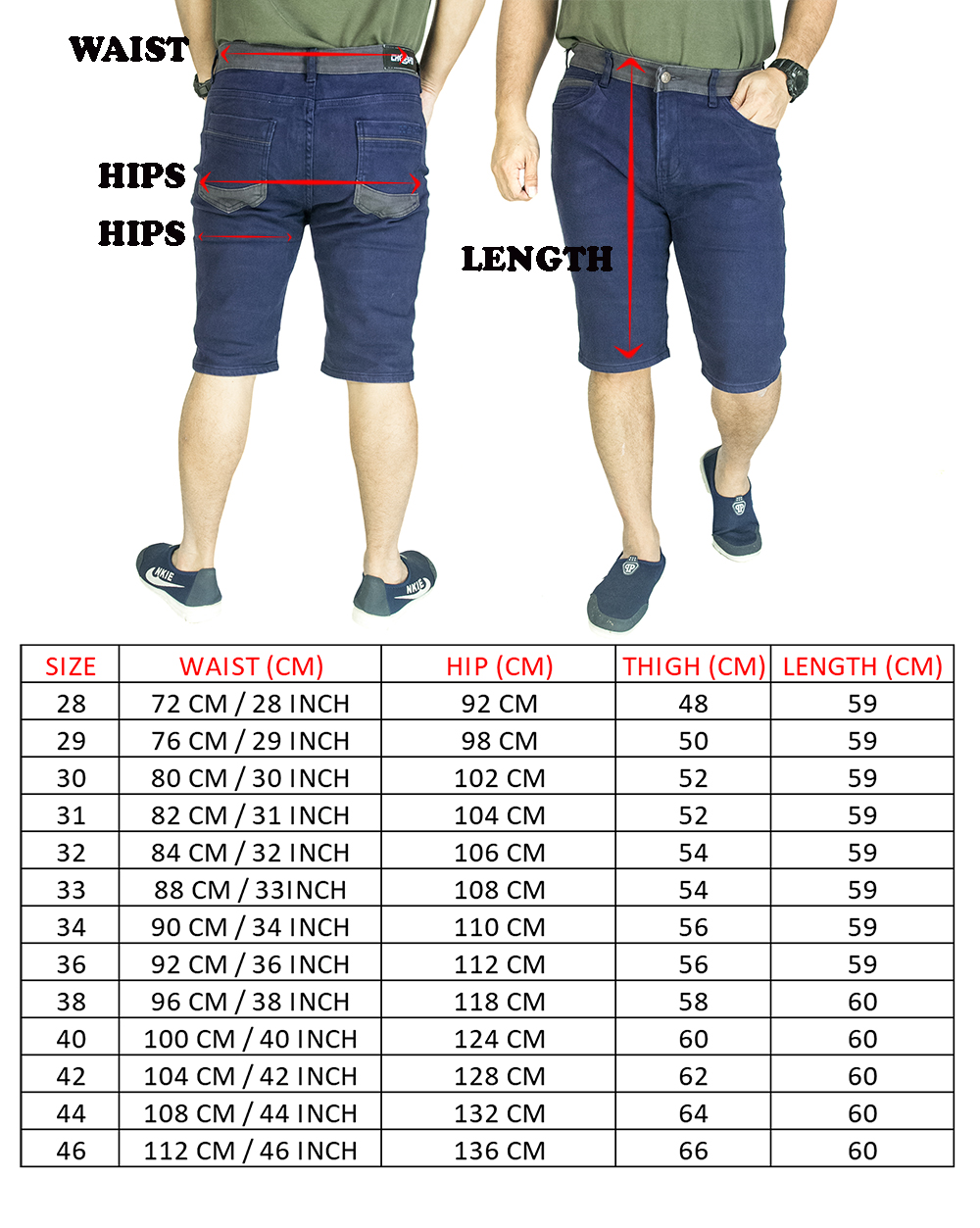 CY 624 MAN CASUAL PLUS BIG SIZE BESAR SHORT PANT 7XL 8XL