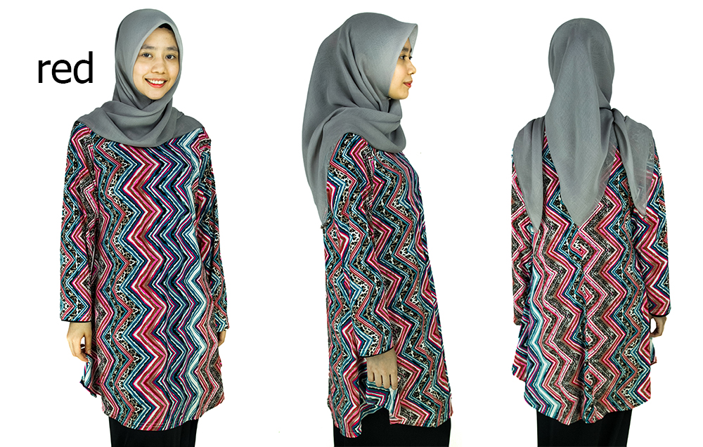 baju blouse putih plus size